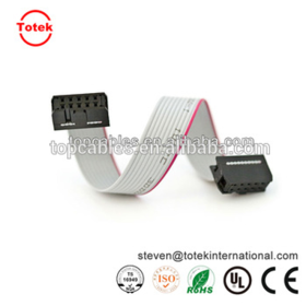 2.54mm pitch idc connector flat flexible ribbon cable